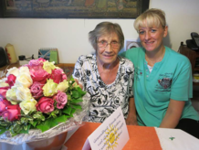 Hier mit unserer Personenbetreuerin Silvia H. aus der Slowakei.