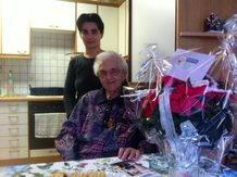 Unsere Personenbetreuerin, aus Rumänien, Frau Cornelia-Laura Olteanu und Frau Angela S