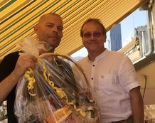 Antonius Gebietsleiter für Wien Herr Dieter Eisenreich und Personenbetreuer Herr Tamas.D. aus der Slowakei